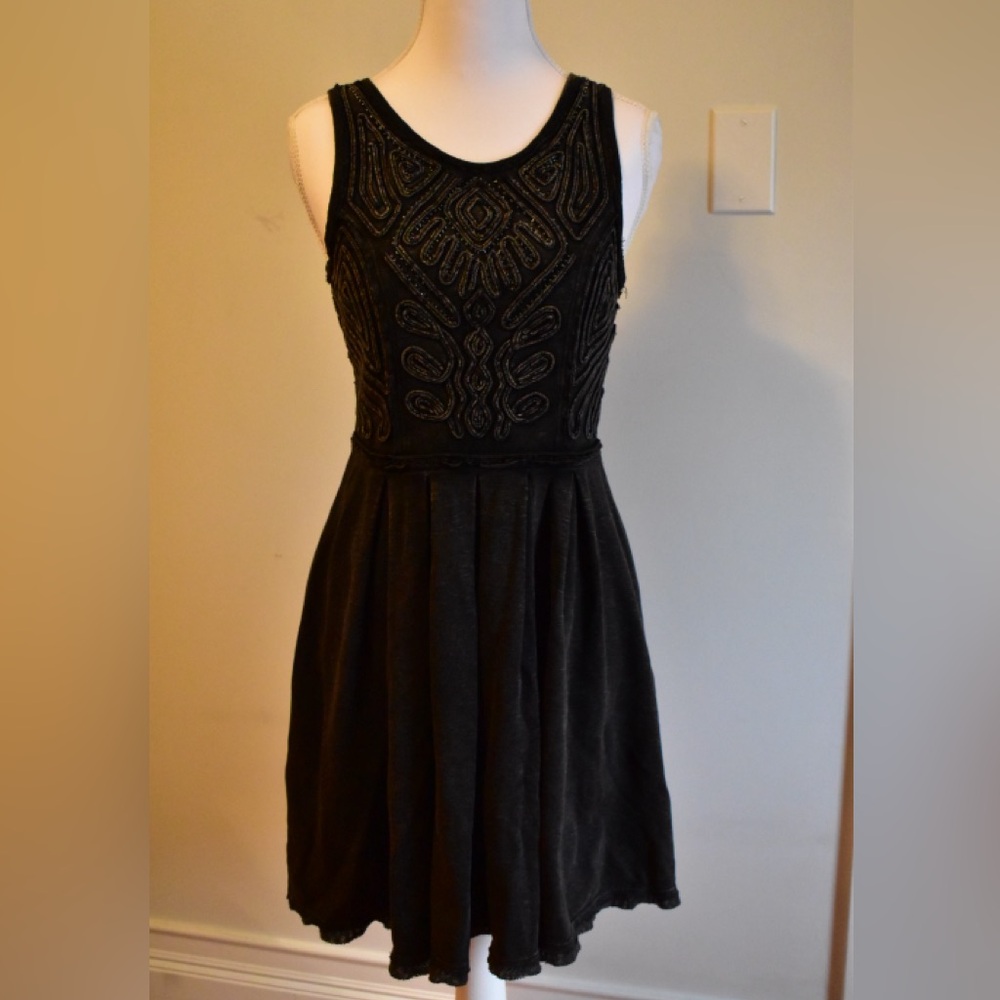 Free People Sassy Soutache Sleeveless Dress